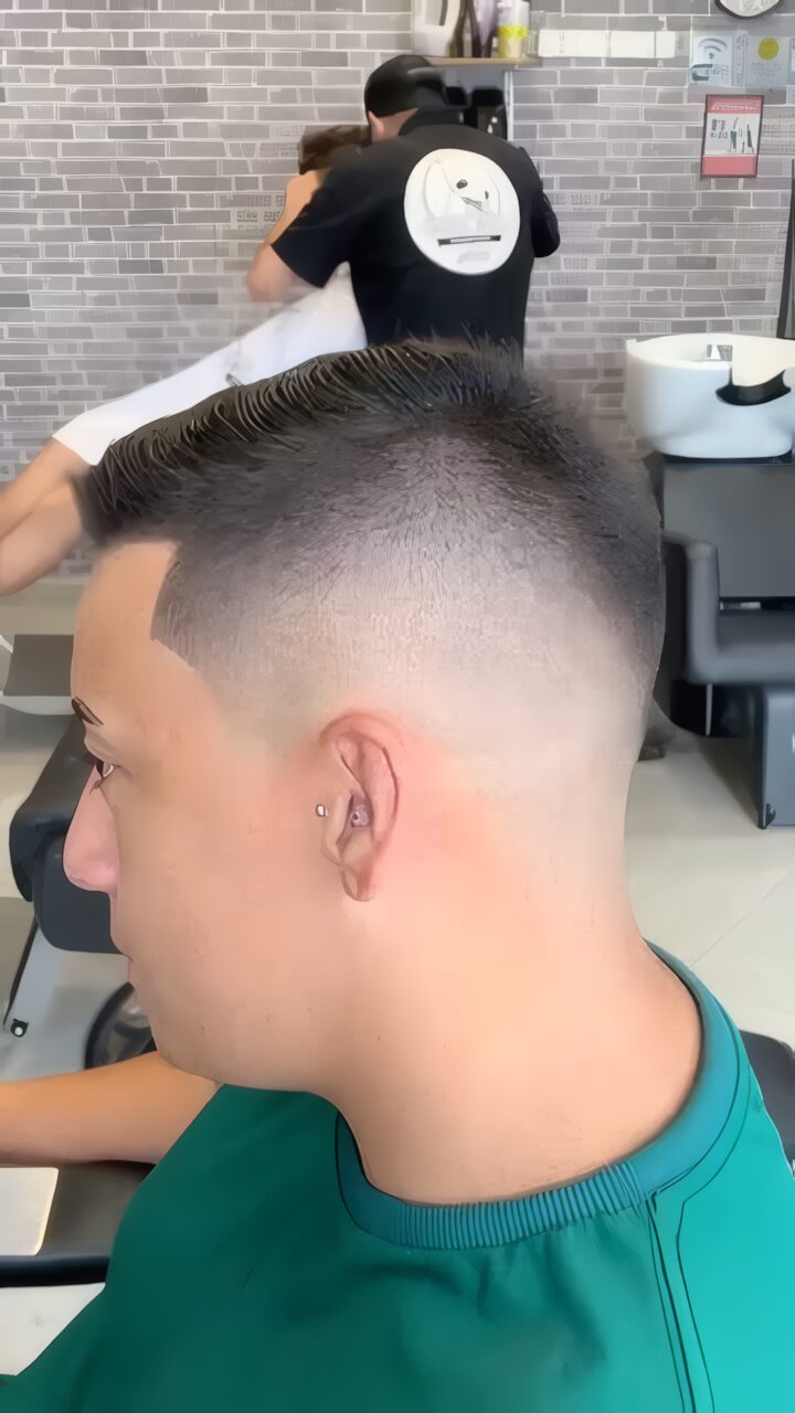 Degradê fade bem acabado
